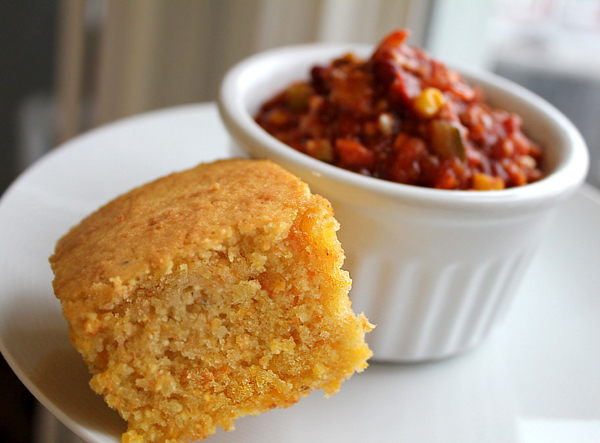 Buttermilk Cornbread and Chili